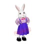 Lady Easter Bunny Mascot Costume
