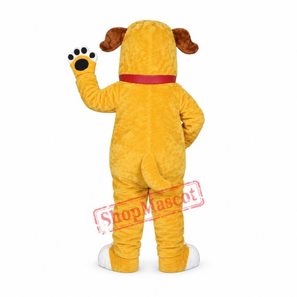 High Quality Yellow Dog Mascot Costume High Quality Yellow Dog Mascot Costume
