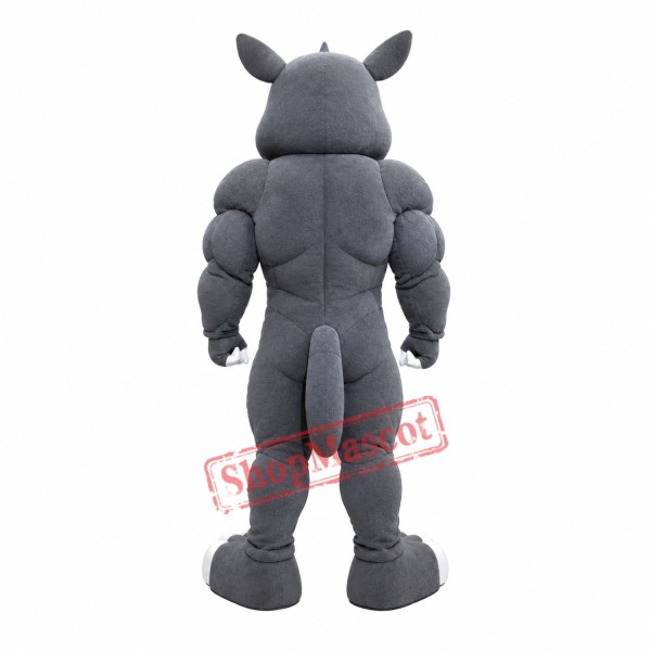 Power Rhino Mascot Costume