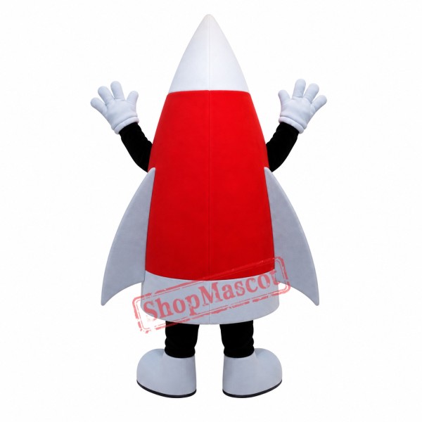 School Rocket Mascot Costume School Rocket Mascot Costume