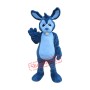 High Quality Blue Rabbit Mascot Costume