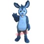 High Quality Blue Rabbit Mascot Costume