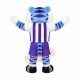 College Blue Tiger Mascot Costume