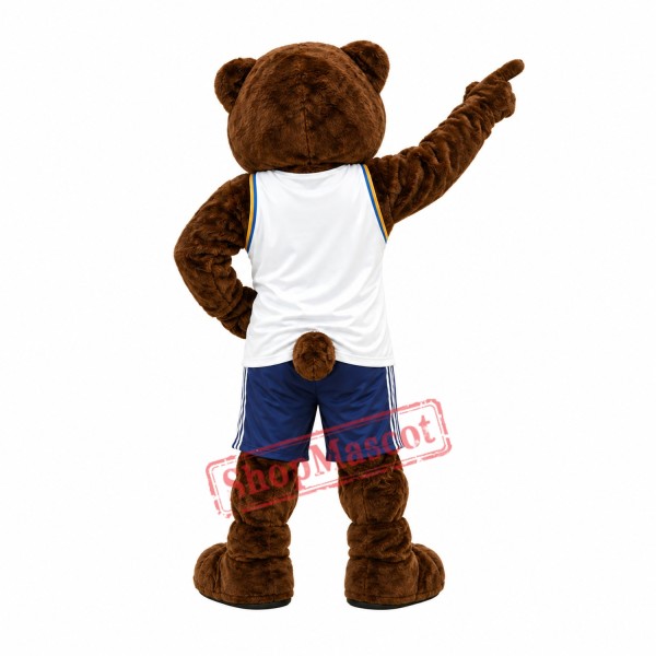 College Basketball Bear Mascot Costume College Basketball Bear Mascot Costume