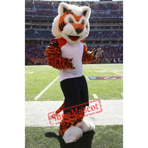 University Sport Tiger Mascot Costume