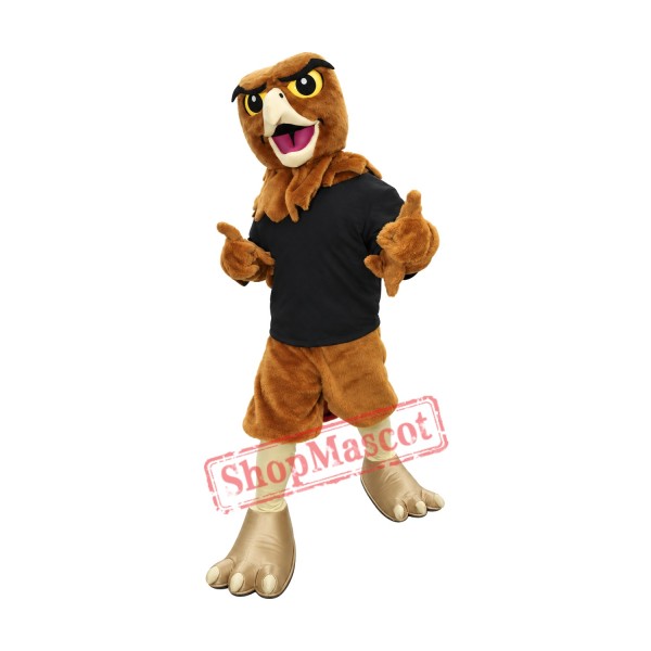 Happy Hawk Adult Mascot Costume Happy Hawk Adult Mascot Costume
