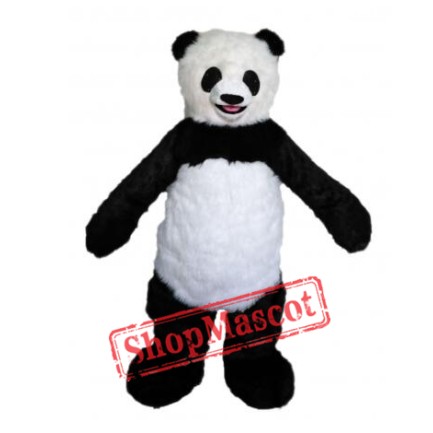 Adult Size Fancy Panda Mascot Costume
