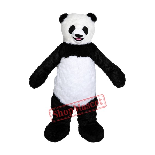Adult Size Fancy Panda Mascot Costume