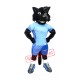 Sport Black Cat Mascot Costume