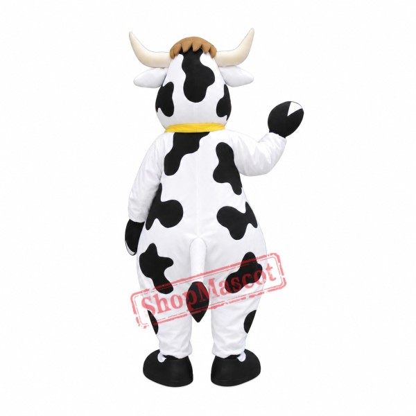 Super Cute Cow Mascot Costume