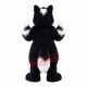 High Quality Black & White Cat Mascot Costume