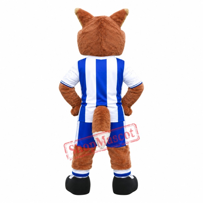 Football Fox Mascot Costume Football Fox Mascot Costume