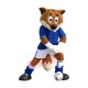 Adult Football Fox Mascot Costume Adult Football Fox Mascot Costume