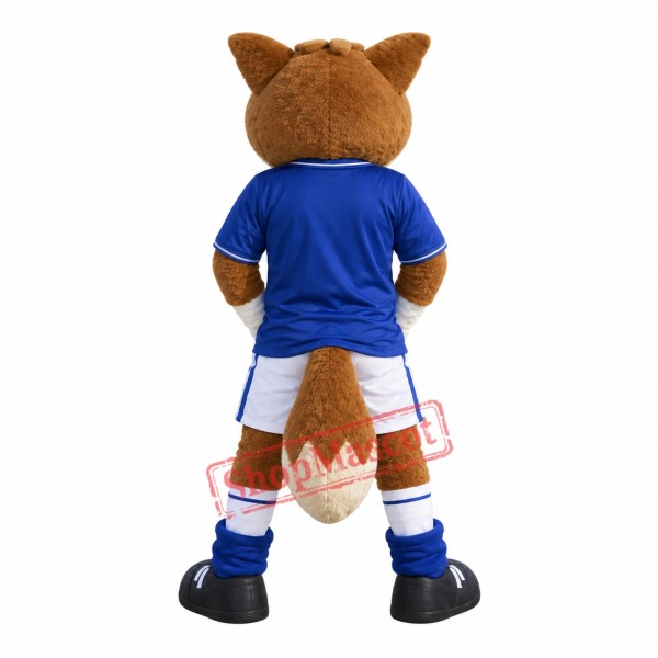 Adult Football Fox Mascot Costume Adult Football Fox Mascot Costume