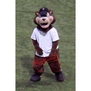 Baseball Bear Mascot Costume