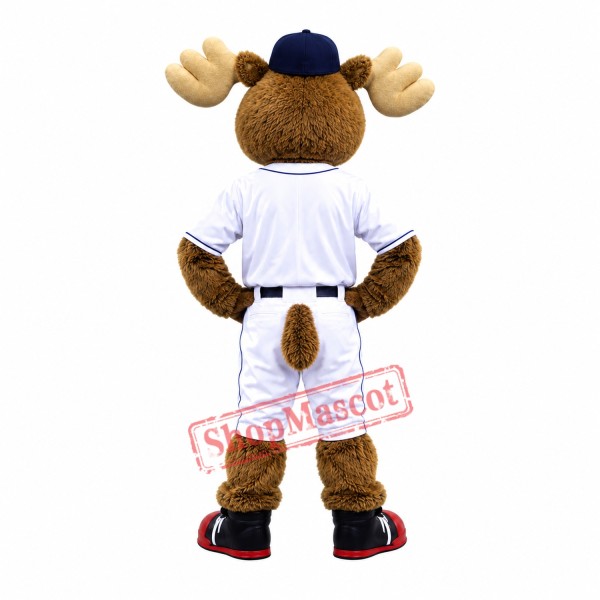 Baseball Moose Mascot Costume Baseball Moose Mascot Costume