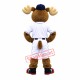 Baseball Moose Mascot Costume