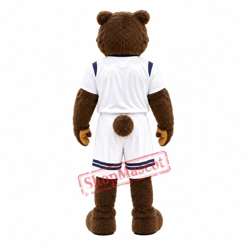 Brown Wolf Mascot Costume