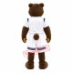 Brown Wolf Mascot Costume