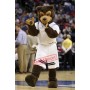 Brown Wolf Mascot Costume