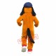 College Hound Dog Mascot Costume