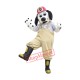 The Fire Chief Dalmatian Dog Mascot Costume The Fire Chief Dalmatian Dog Mascot Costume