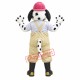 The Fire Chief Dalmatian Dog Mascot Costume The Fire Chief Dalmatian Dog Mascot Costume