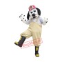 The Fire Chief Dalmatian Dog Mascot Costume