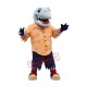College Shark Mascot Costume