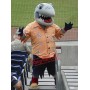 College Shark Mascot Costume