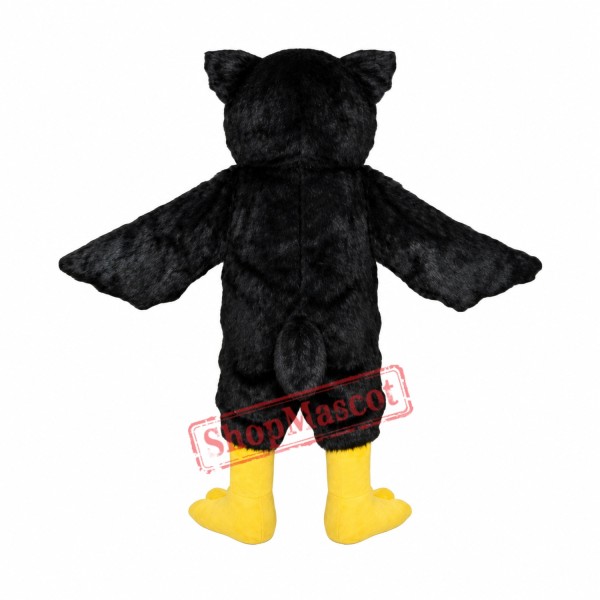Black Owl Mascot Costume Free Shipping Black Owl Mascot Costume Free Shipping