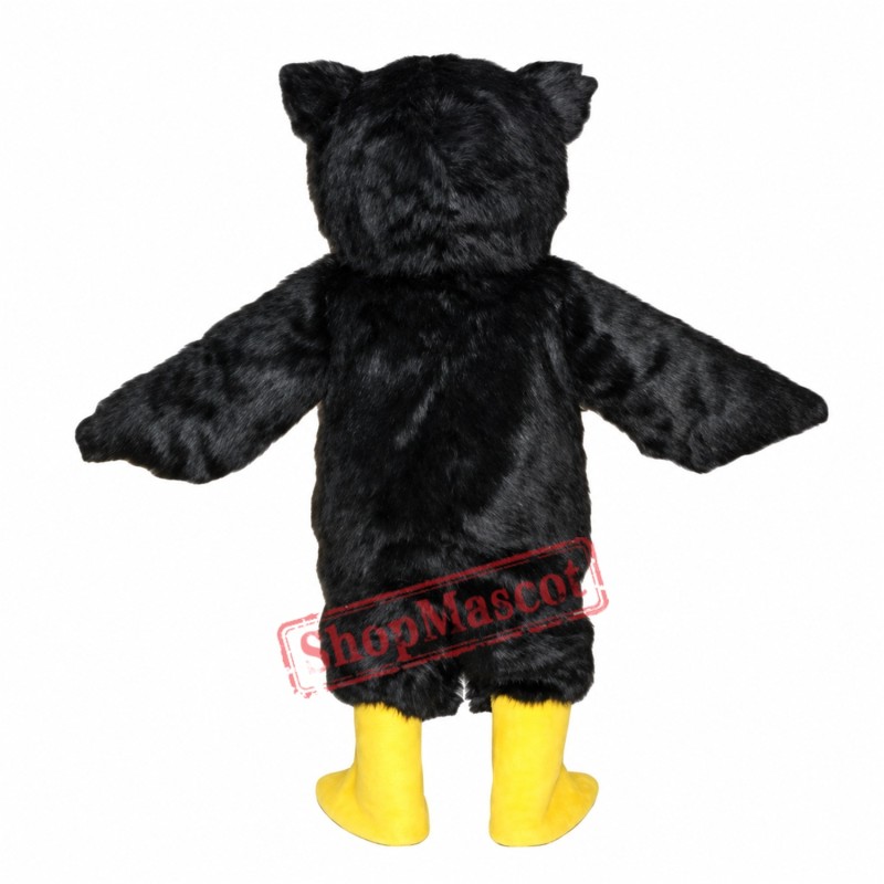 Black Owl Mascot Costume Free Shipping Black Owl Mascot Costume Free Shipping