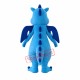 High Quality Blue Dinosaur Mascot Costume High Quality Blue Dinosaur Mascot Costume