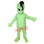 Adult Green Alien Mascot Costume