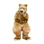 Thinker Bear Mascot Costume