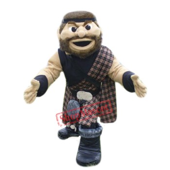 College Highlander Mascot Costume