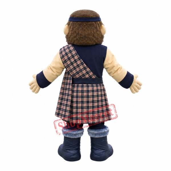 College Highlander Mascot Costume College Highlander Mascot Costume