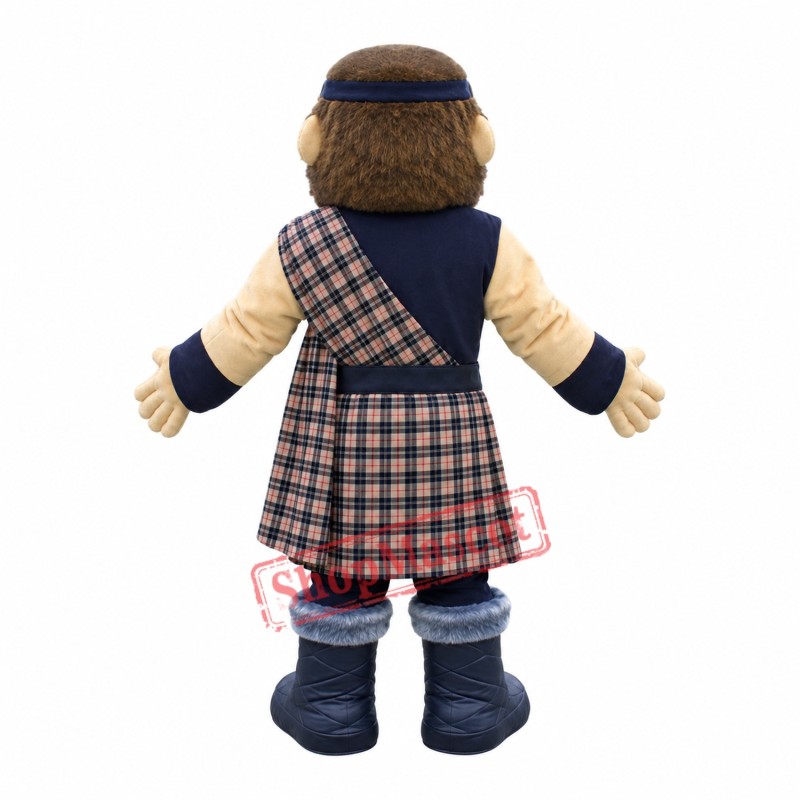 College Highlander Mascot Costume