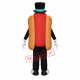 Gentleman Hot Dog Mascot Costume Gentleman Hot Dog Mascot Costume