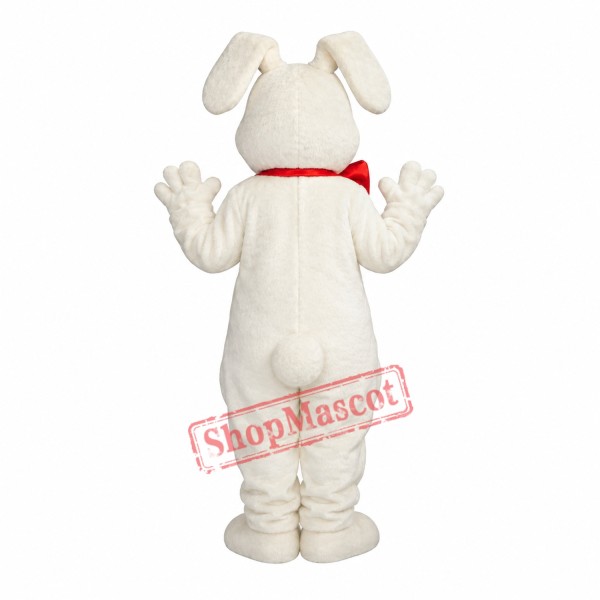 White Lightweight Rabbit Mascot Costume White Lightweight Rabbit Mascot Costume