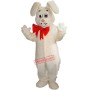  White Lightweight Rabbit Mascot Costume