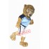 College Lightweight Lion Mascot Costume