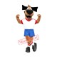 Soccer Dog Mascot Costume