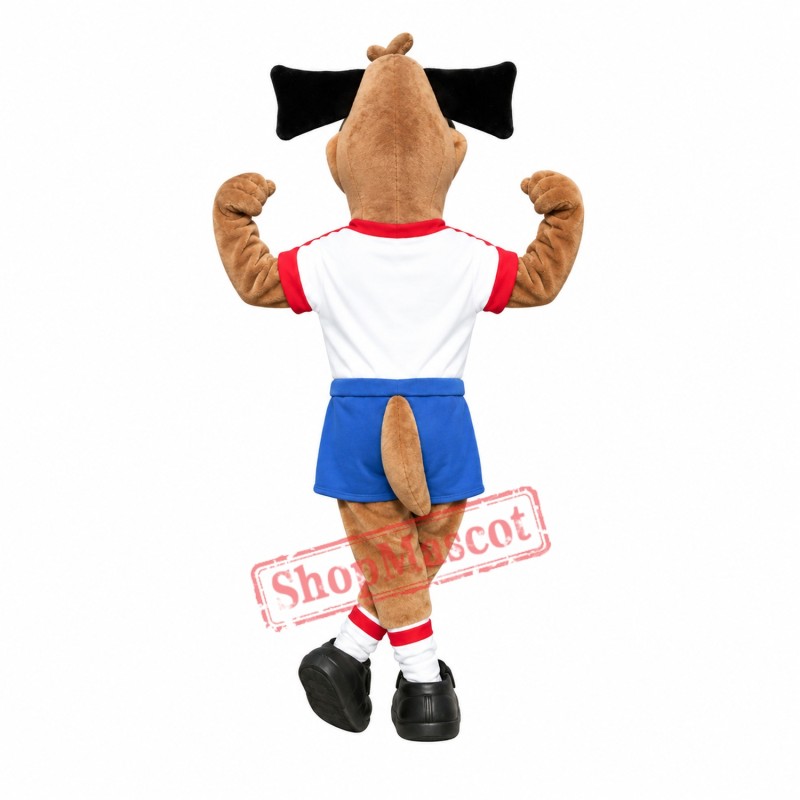 Soccer Dog Mascot Costume