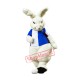 Fierce White Rabbit Mascot Costume Fierce White Rabbit Mascot Costume