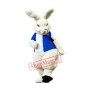 Fierce White Rabbit Mascot Costume