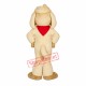 Cute Lightweight Yellow Dog Mascot Costume