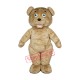 The Shaggy Teddy Bear Mascot Costume The Shaggy Teddy Bear Mascot Costume