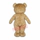 The Shaggy Teddy Bear Mascot Costume The Shaggy Teddy Bear Mascot Costume