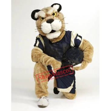 University Golden Panther Mascot Costume